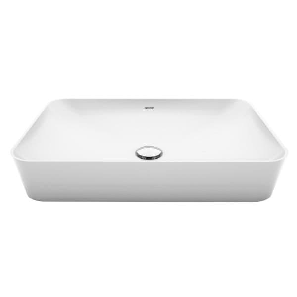 CREAVIT ULTRA VASQUE CERAMIQUE À POSER (60X40CM) - BLANC MAT vue 1