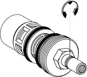 PISTON VERONA SCHELL POUR URINOIR vue 1
