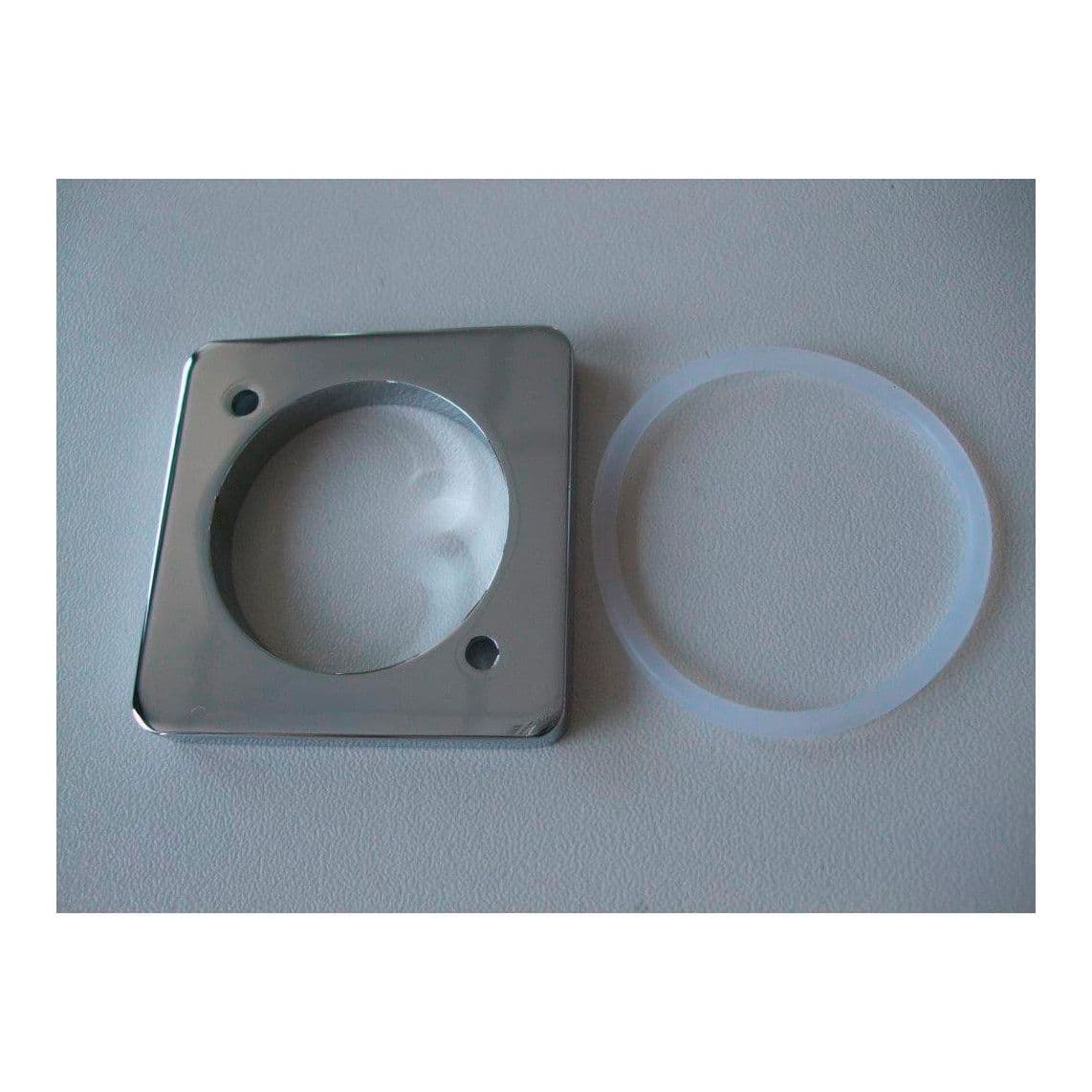 01702 Anneau de support, chromé, carré, pour 79510 et autres vue 1