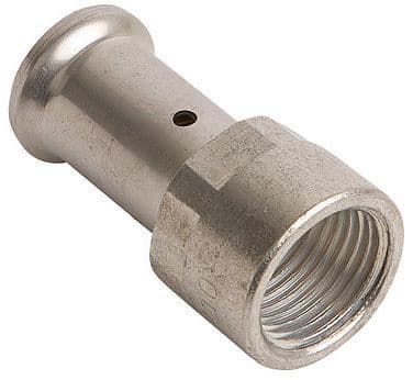 RACCORD A SERTIR 26MM-3/4"F LAITON HENCO vue 1