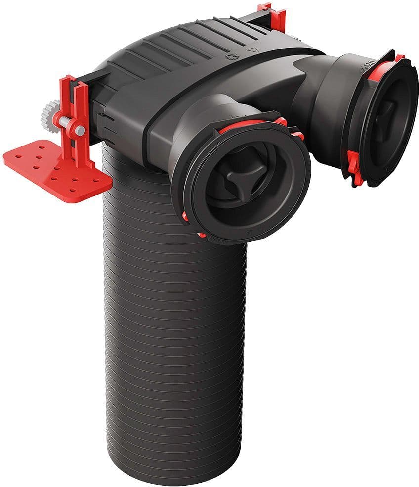 CONNECT BOX DE RACCORDEMENT BOUCHE 125MM+2X90MM vue 1