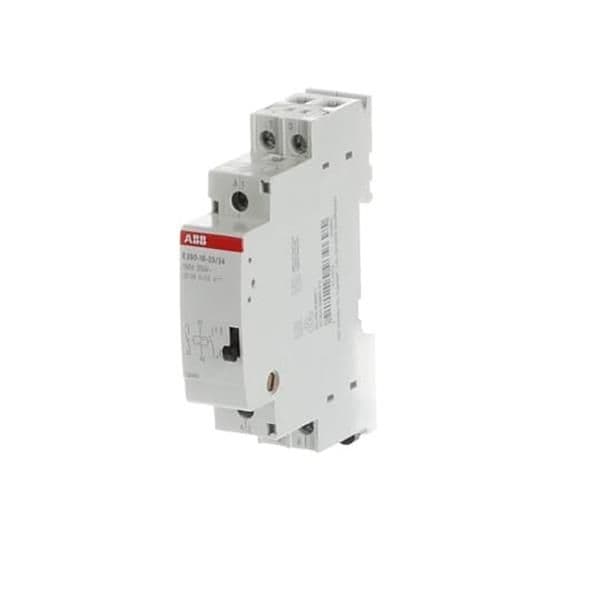 Télérupteur, série E290 , 2NO, 16A, 24Vac / 12Vdc vue 1