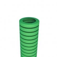 Tube vide PE sans tire fil vert diamètre 40mm en rouleau de 50m vue 1