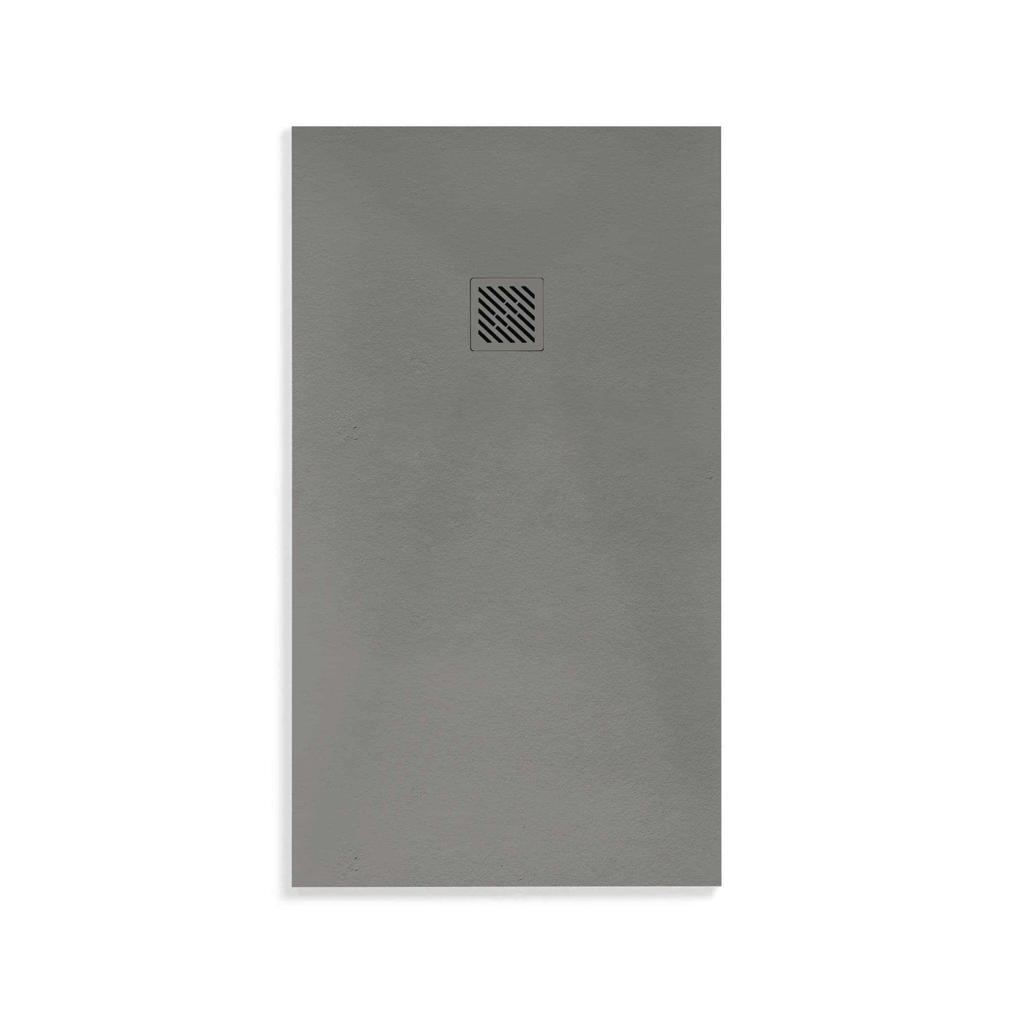 ALONI MADISON RECEVEUR DE DOUCHE - COMPOSITE - 120X80X3CM - GRIS MAT vue 1