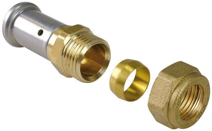 RACCORD A SERTIR/BICONE 20-22MM HENCO vue 1