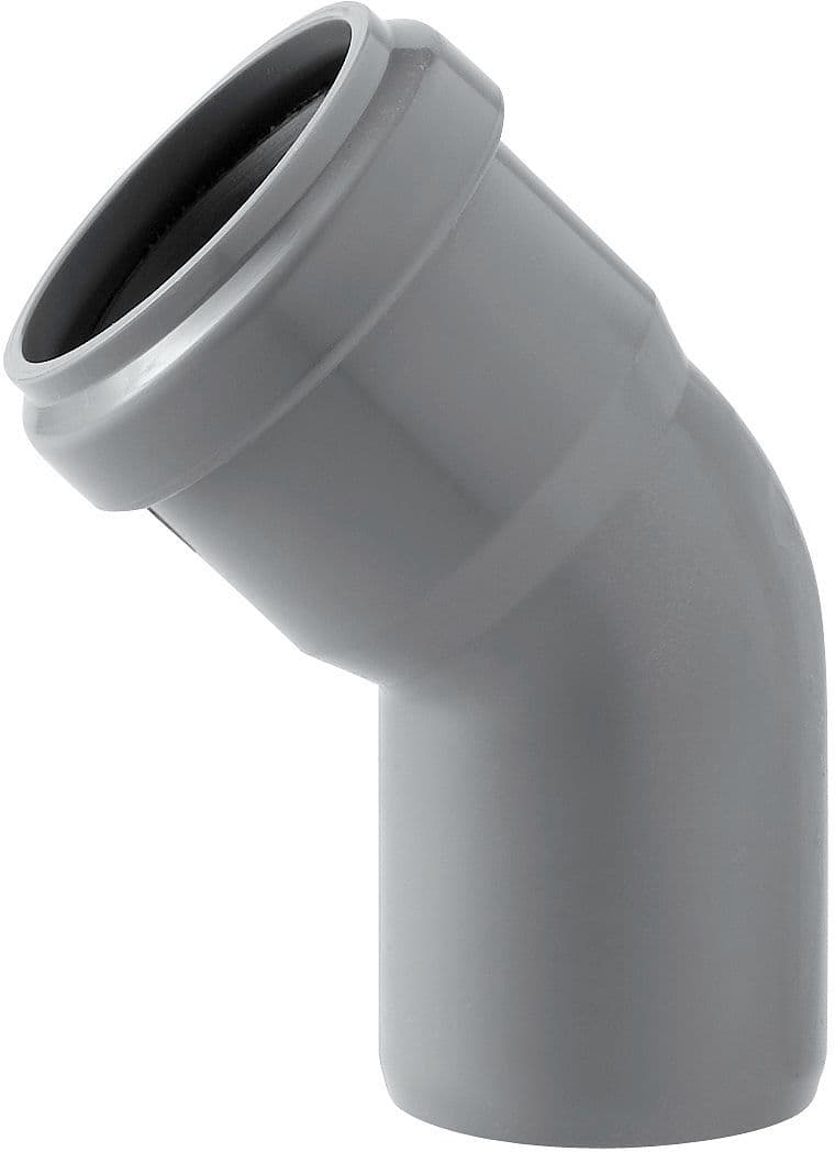 COUDE PVC EUPEN 45°. 50MM RA3B vue 1