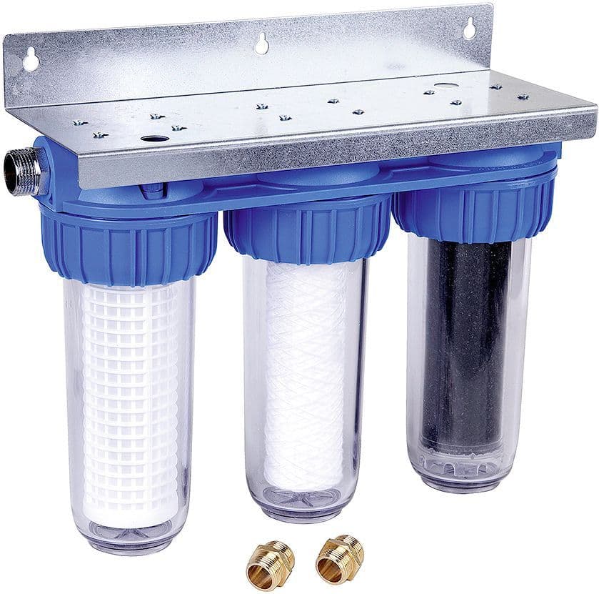 TRIPLEX FF60 FILTRE TAMIS+FIN+CARBONE ACTIF POUR EAU DE PLUIE HONEYWELL KIT vue 1