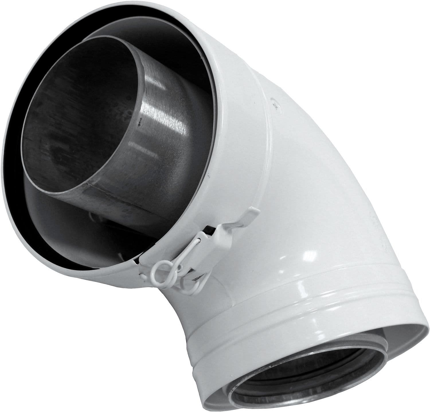 BOCHT ALU 90° DAALDEROP 80/125 vue 1
