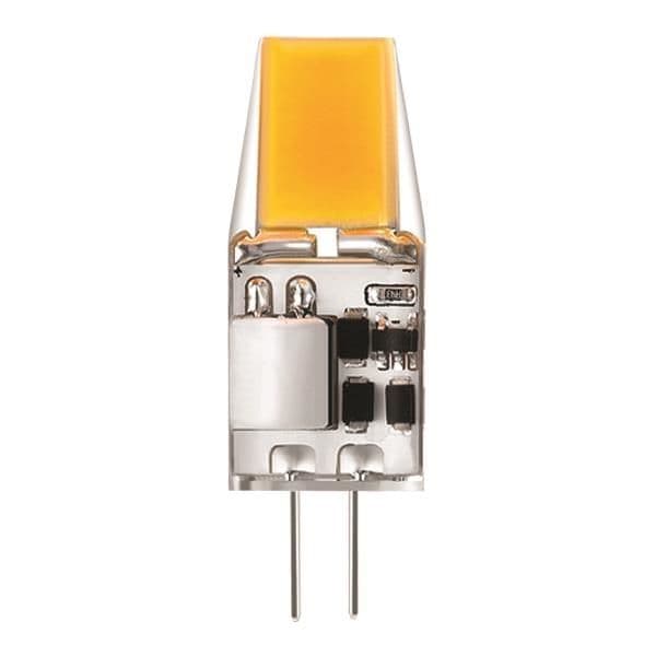 Lampe Led Cob G4 3W 12V 2700K silicone vue 1