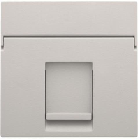 Enjoliveur data 1 x RJ Light Grey vue 1