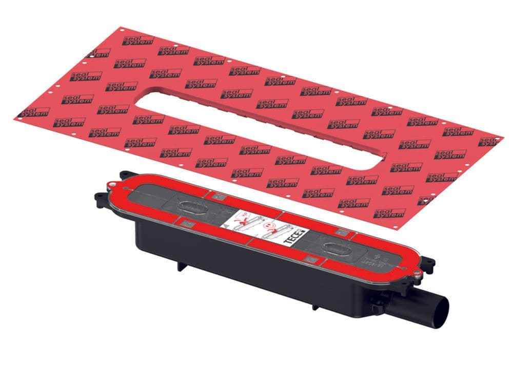 Tece TeceDrainprofile DN40 Seal System 30mm évacuation 0,53 L/s DIN EN 1253 vue 1