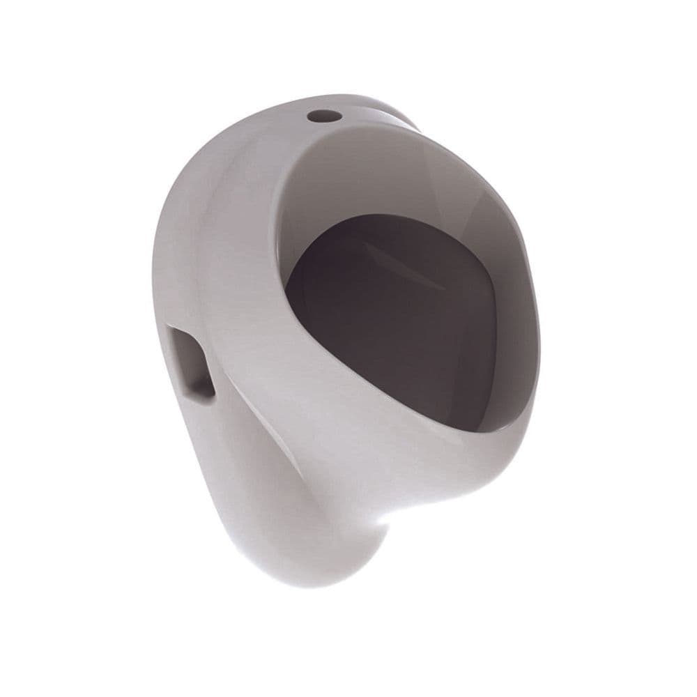 Geberit Blagnac urinoir alimentation visible vidange visible céramique blanc vue 1