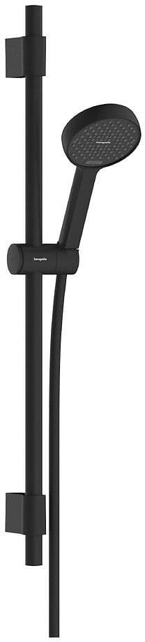 HG ACTIVERA GARNITURE DE DOUCHE 95 2JET ECOSMART VARIA 72CM NOIR MAT vue 1