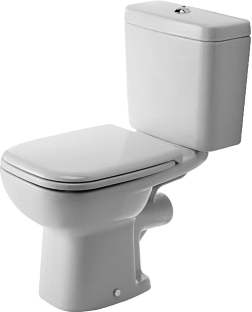Duravit D-Code PACK cuvette sur pied sortie H vue 1