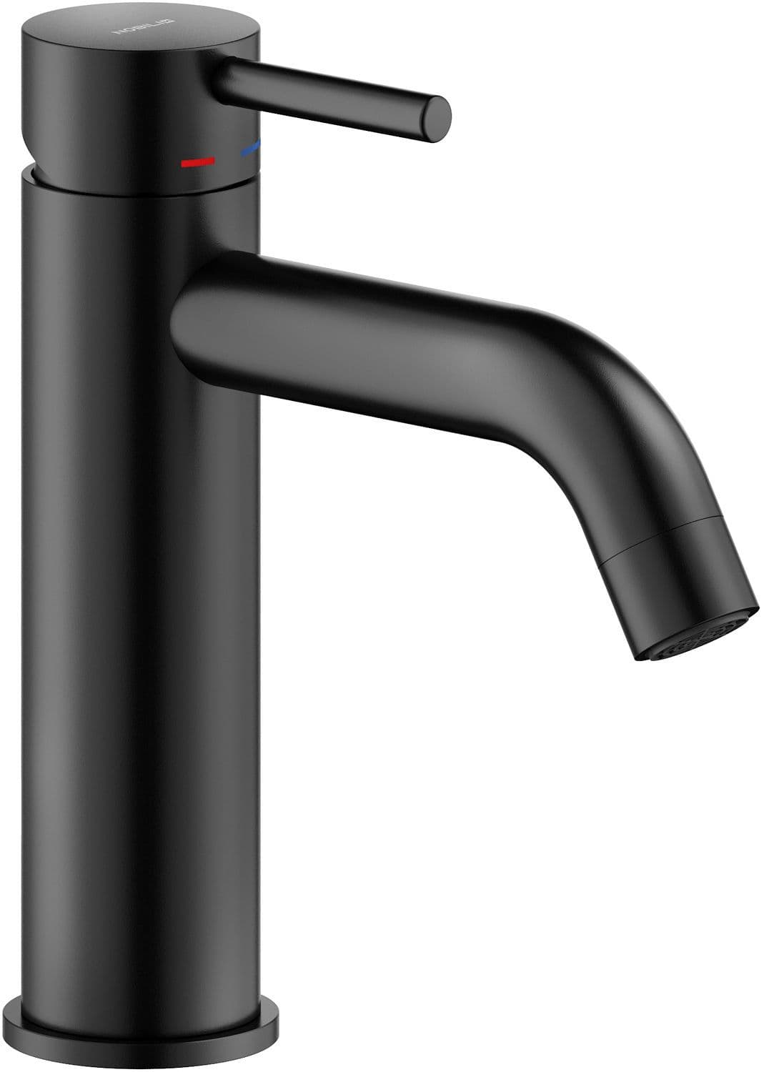 MITIGEUR LAVABO LIVE NOBILI +CLIC-CLAC NOIR MAT vue 1