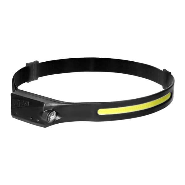Lampe frontale Led, COB + XPE avec batterie 1200mAh vue 1