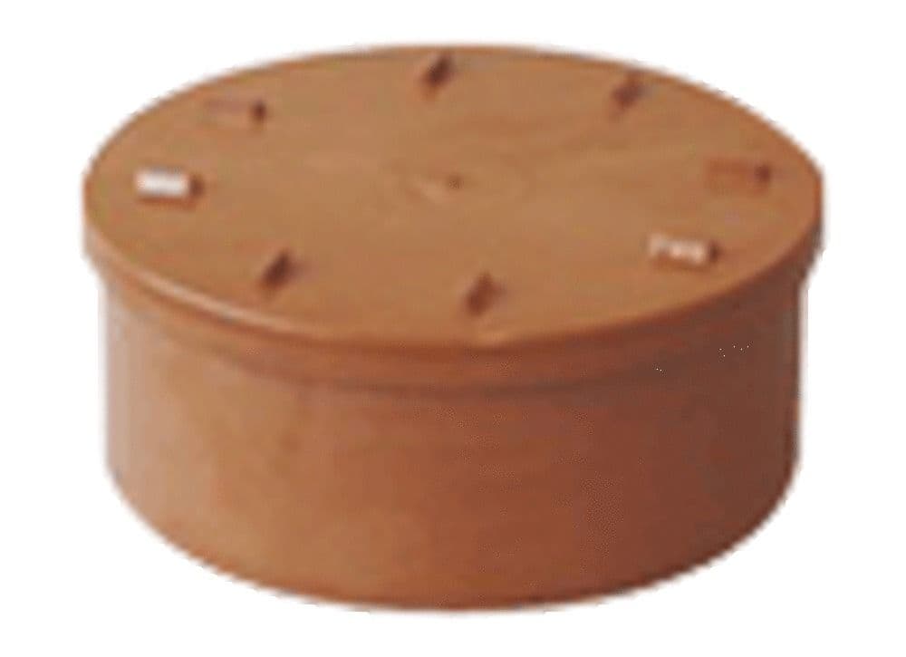 Kabelwerk Eupen Eucarigid-REGRB SN4 accessoires égout PVC bouchon D 160 mm brun vue 1