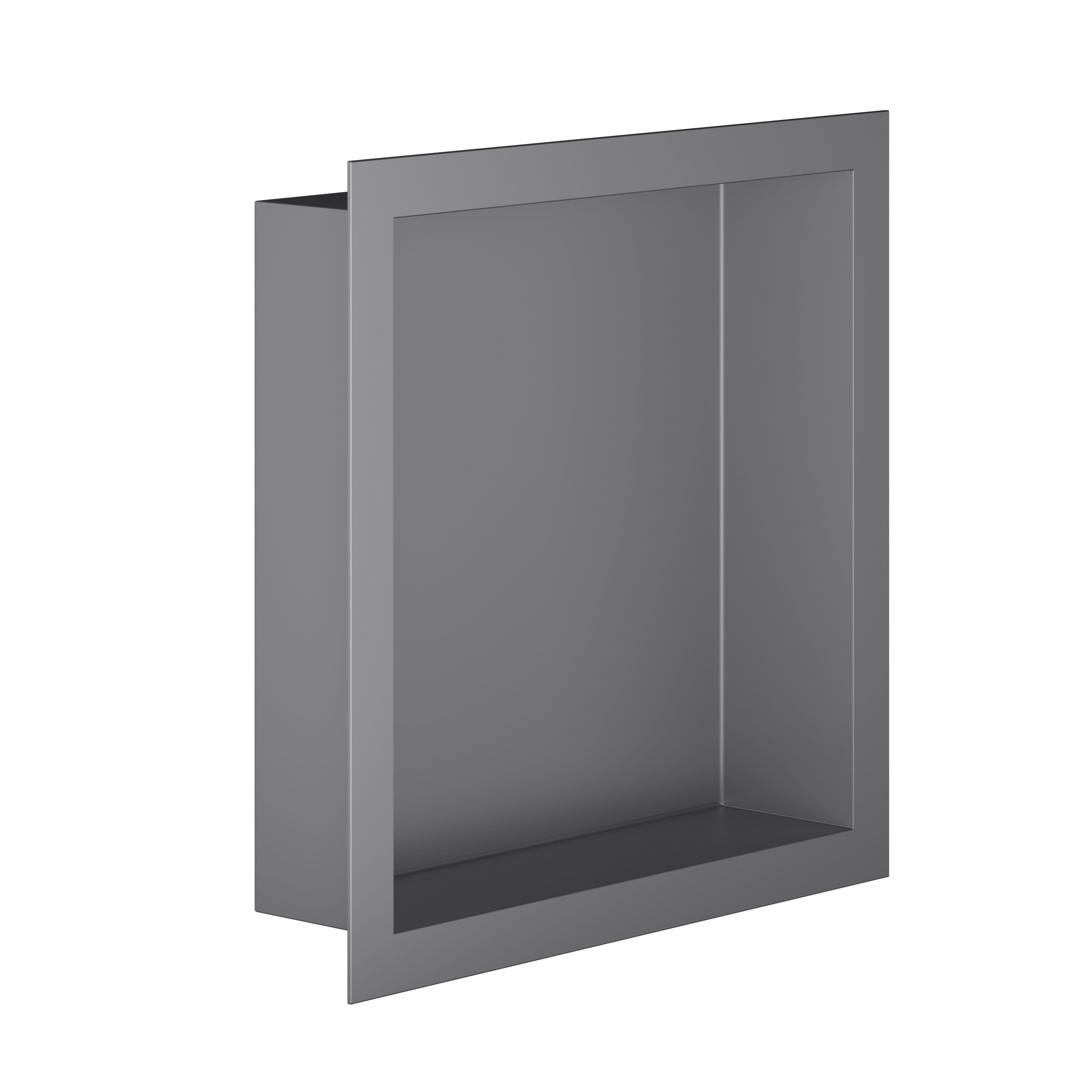 ALONI NICHE ENCASTRÉE (300X300X70MM) - GUNMETAL vue 1