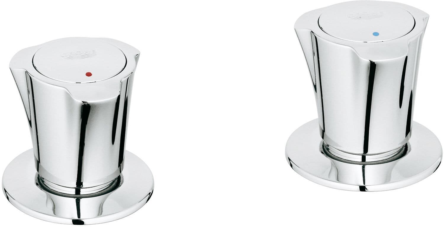 JEU DE ROBINETS BIDET COSTA L NEW GROHE CHROME vue 1