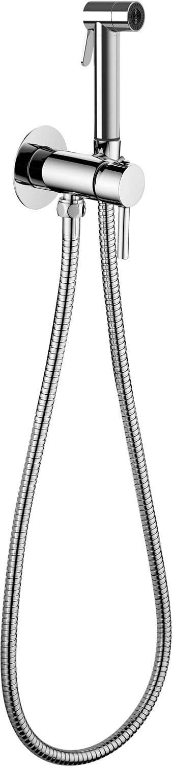 SET DE DOUCHE A MAIN WC AVEC ENCASTTREMENT POUR MITIGEUR PAFFONI CHROME vue 1