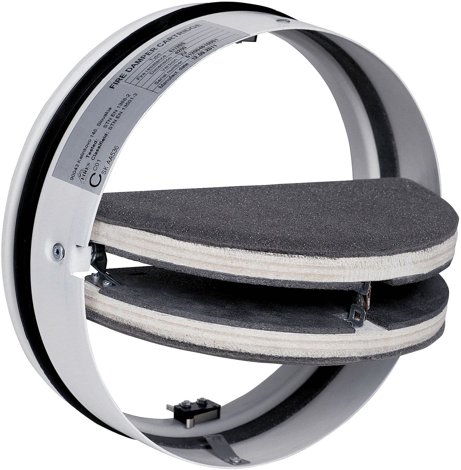 SPIRAL-D GALVA MANCHON ANTI-FEU CF1 POUR VENTILATION 160MM vue 1