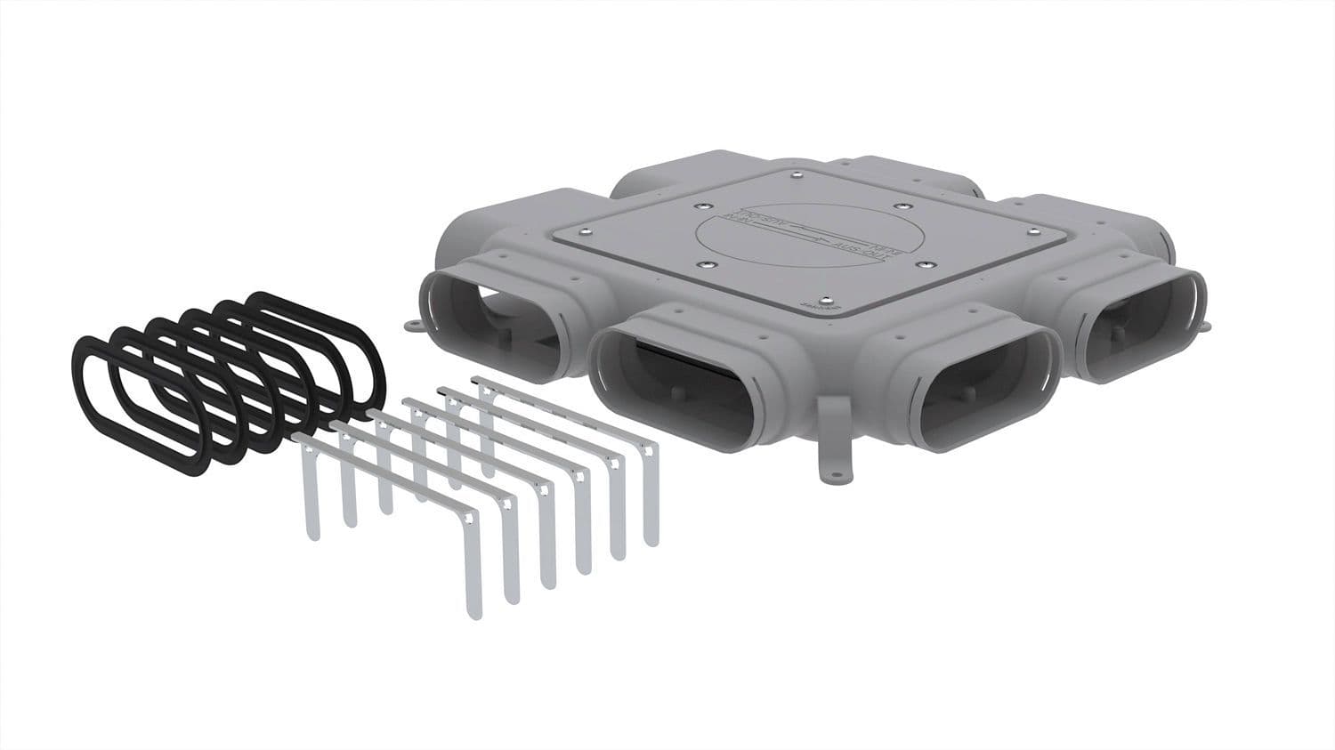 CAISSON DE DISTRIBUTION COMFOFLAT 6 RACCORDEMENTS vue 1