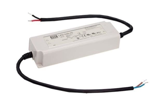 Alimentation Led 24Vdc - 150W 6.3A IP67 191 x 63 x 37.5mm vue 1