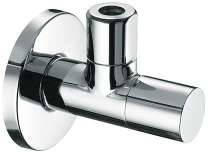 ROBINET D'EQUERRE DESIGN STILE SCHELL CHROME vue 1
