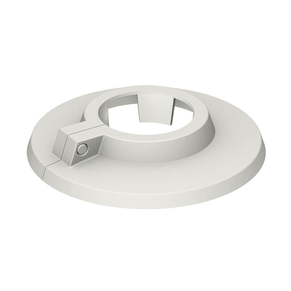 Flamco RK rosace synthétique simple gris clair D18 mm 3/8" vue 1