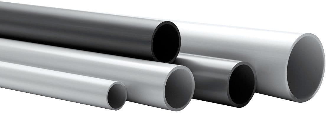 TUBE PVC DIAM 16 GRIS LONGUEUR=3M vue 1
