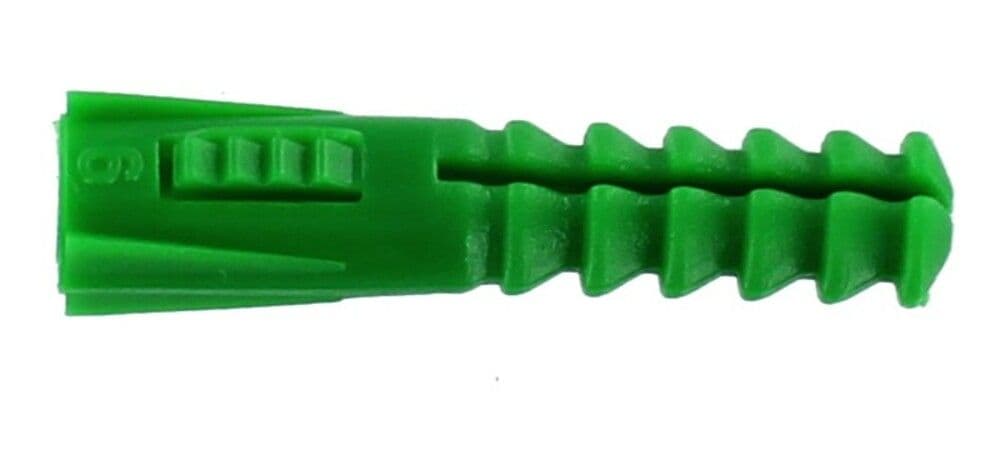 RAM chevilles universels en polyéthylène R6 vert 250 pièces vue 1