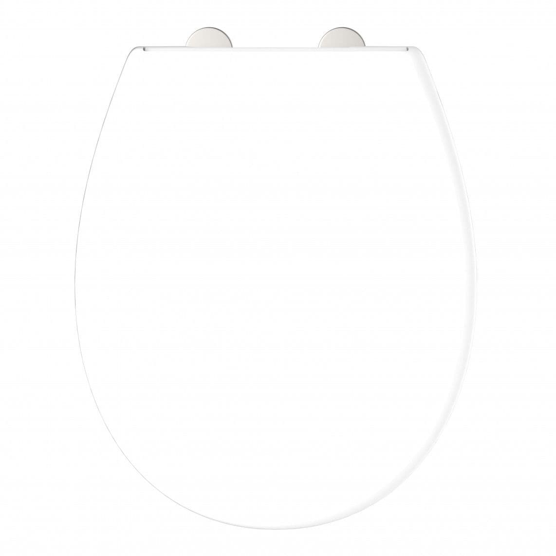 82800 Abattant WC en duroplast WHITE, PRO 1, avec frein de chute et déclipsable vue 1