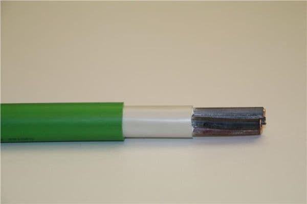 Xgb 5 G 2.5 Vert Lsoh en rouleau de 100m classe CPR: CCA s1d1a1 vue 1