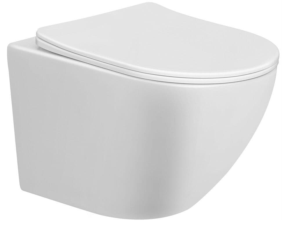 GO by Van Marcke Perl II cuvette suspendue sans bride vue 1