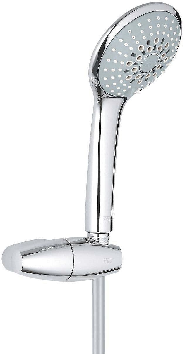 GARNITURE DE BAIN EUPHORIA 3 JETS CHAMPAGNE CHROME vue 1