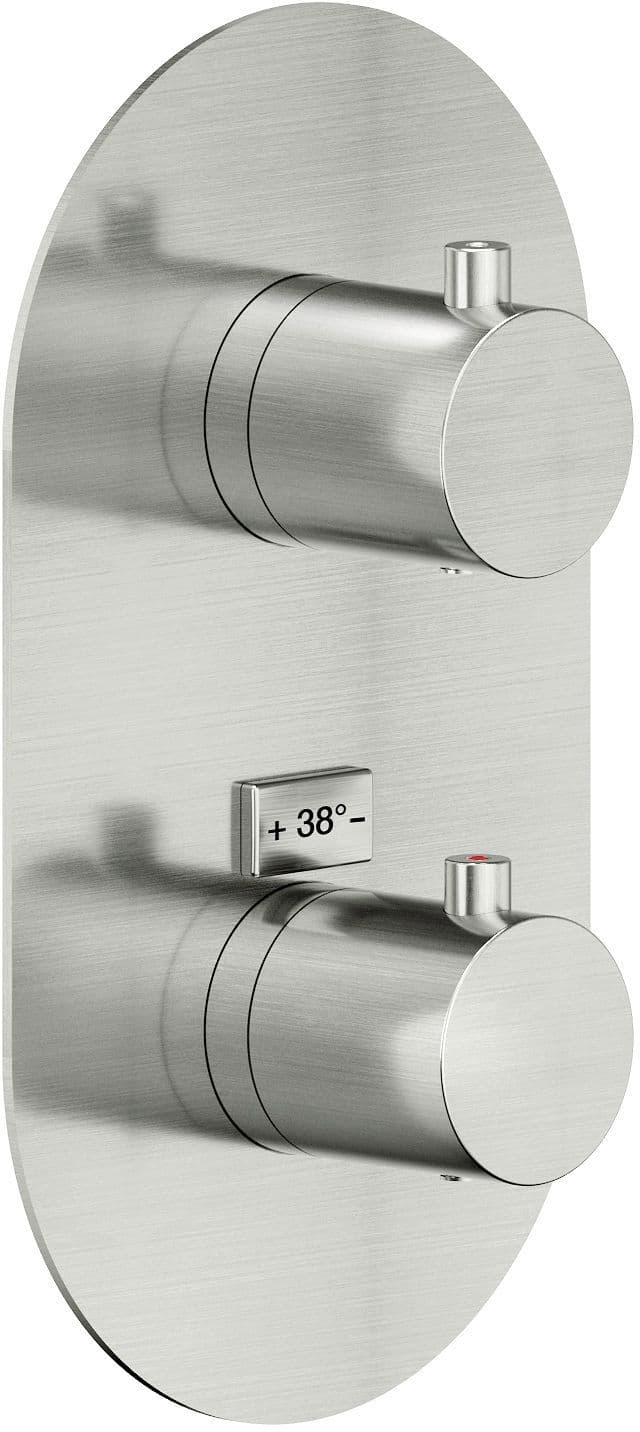 SET DE FINITION THERMOSTAT+INVERSEUR LIVE/VELIS NOBILI INOX vue 1