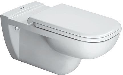 WC SUSPENDU ALLONGE DURAVIT DCODE BLANC vue 1
