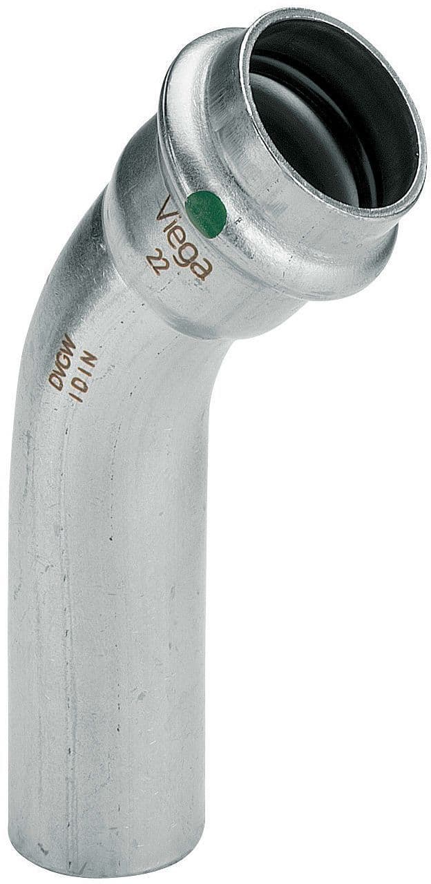 COUDE 45°MF 15MM SANPRESS INOX VIEGA vue 1
