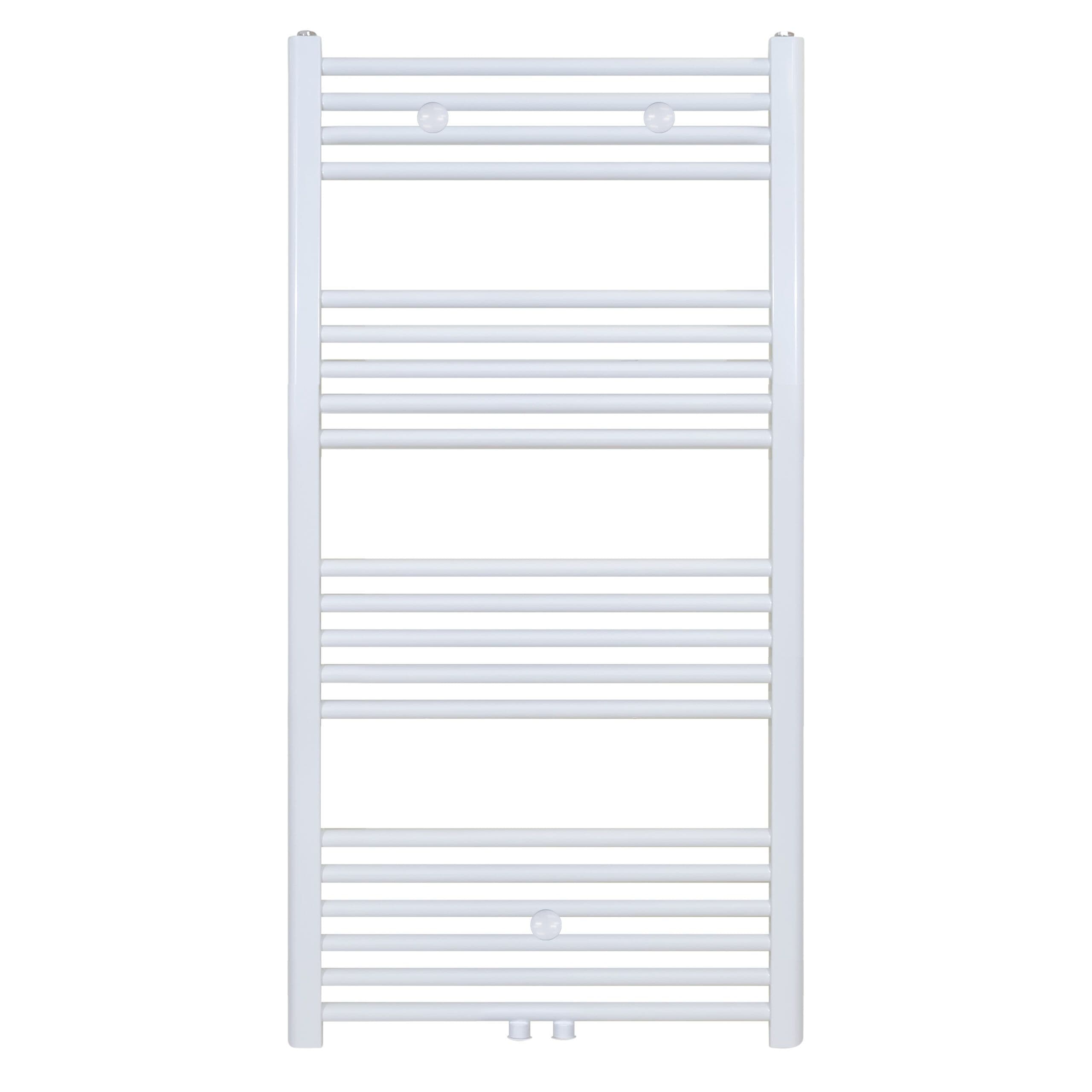 BELRAD SÈCHE-SERVIETTES - RACCORDEMENT GAUCHE-DROITE/CENTRAL - 616 WATT - 1200X600CM - BLANC MAT vue 1