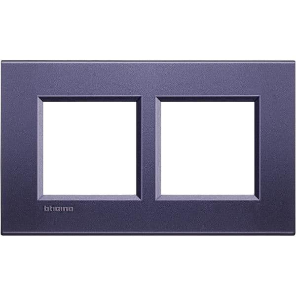 LivingLight - plaque rectangulaire 2 x 2 modules 57mm Club vue 1