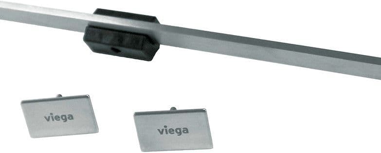 GRILLE 1200MM RACCOURCISSABLE JUSQUE 300 INOX MAT VIEGA vue 1