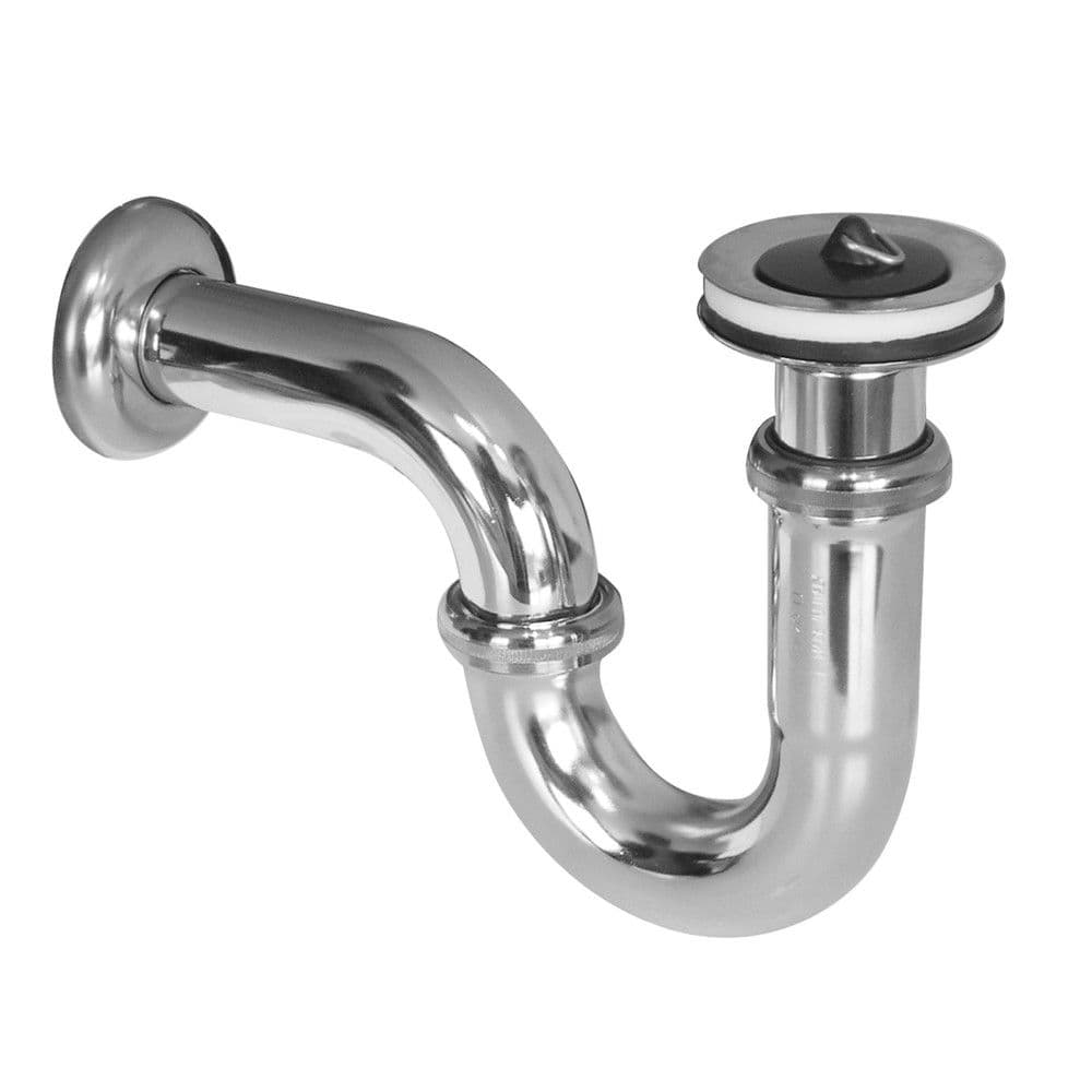 Van Marcke Pro siphon tubulaire pour lavabo avec crépine 5/4" x 32 mm chromé vue 1
