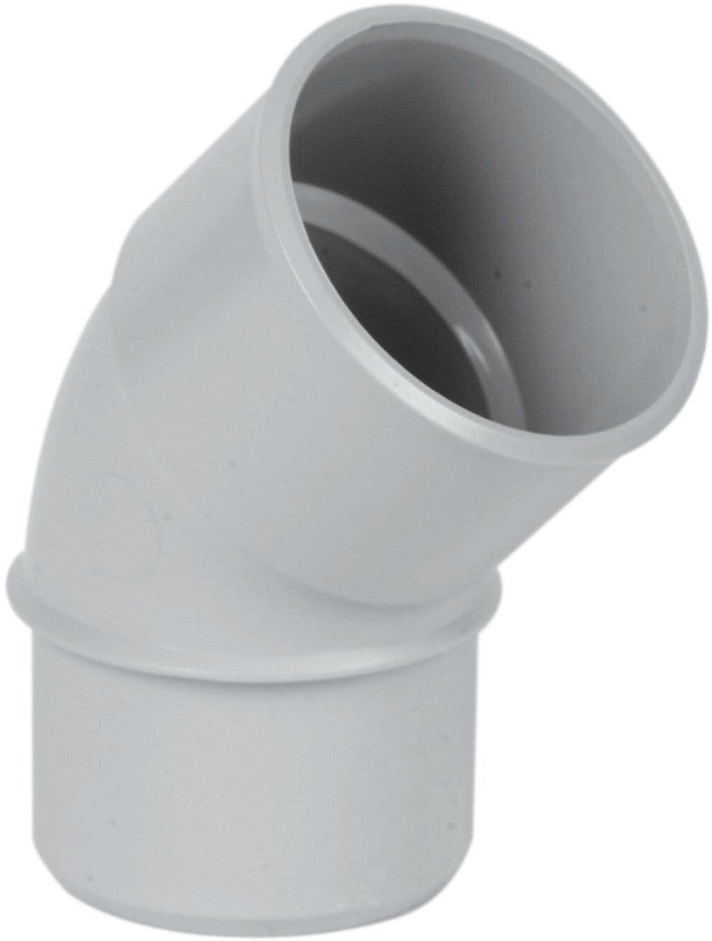 COUDE PVC ROND BLANC 67GR.80MM vue 1
