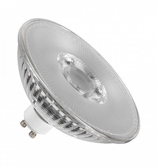 Qpar111 Gu10, ampoule Led, transparent, 8W, 2700K, IRC90, 38° vue 1