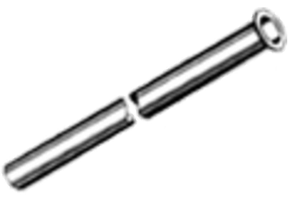 Tube d'alimentation droit D 10/12 Lo 500 mm 1/2" vue 1