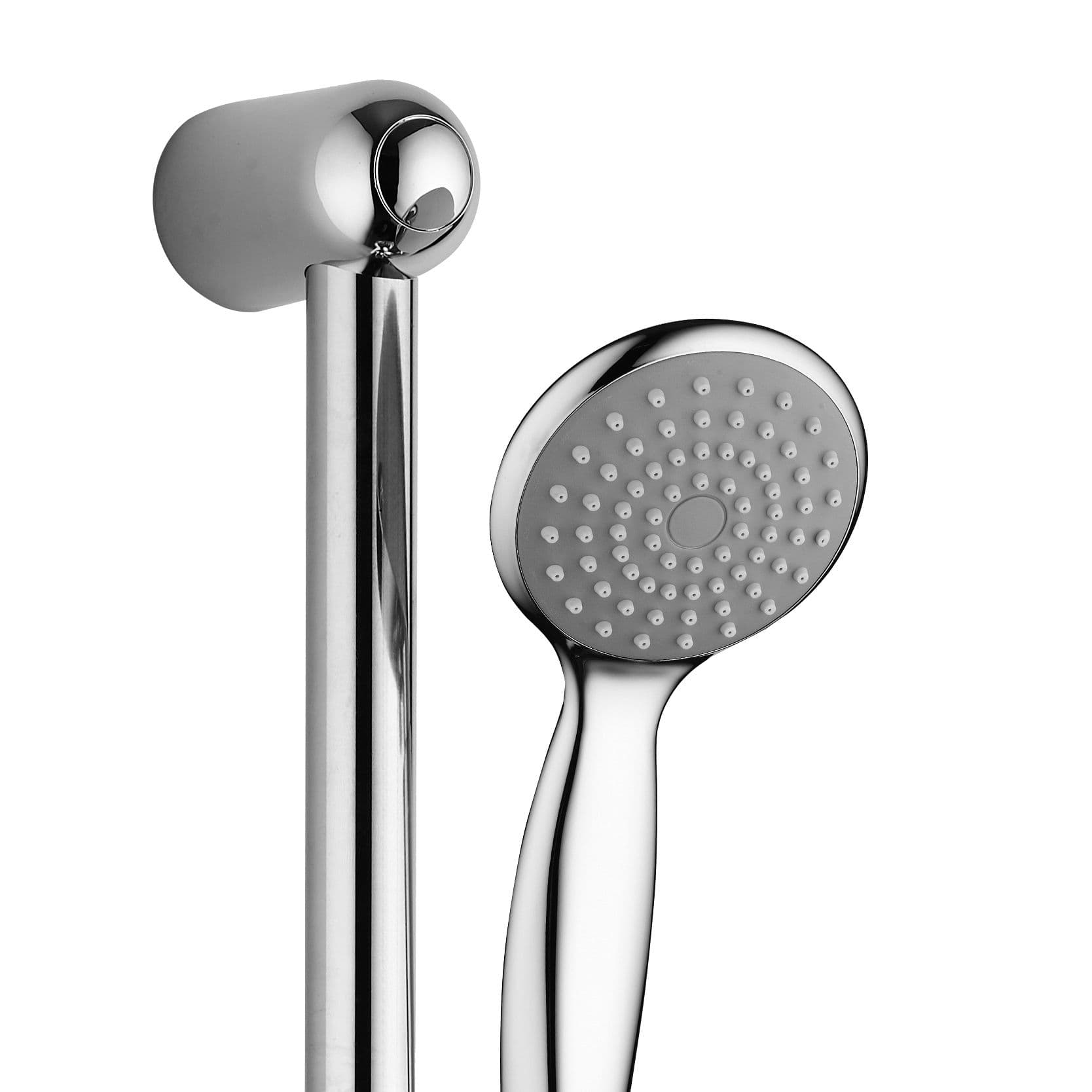 ALONI NEW MONO ENSEMBLE COMPLET BARRE DE DOUCHE COULISSANTE – AVEC DOUCHETTE 1 FUNCTION, FLEXIBLE DE DOUCHE MÉTALLIQUE ET PORTE-SAVON – CHROM vue 1