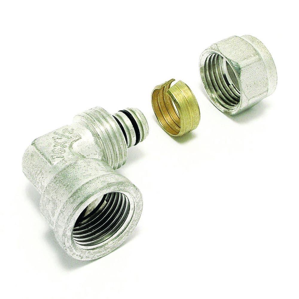 Comap Turboskin coude 90° multicouche Multiskin raccord compression 20-3/4"F vue 1