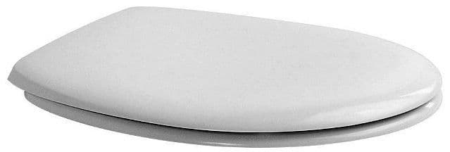 SIEGE WC DURAPLUS/DARLING/ARCHITECT DURAVIT BLANC-INOX vue 1