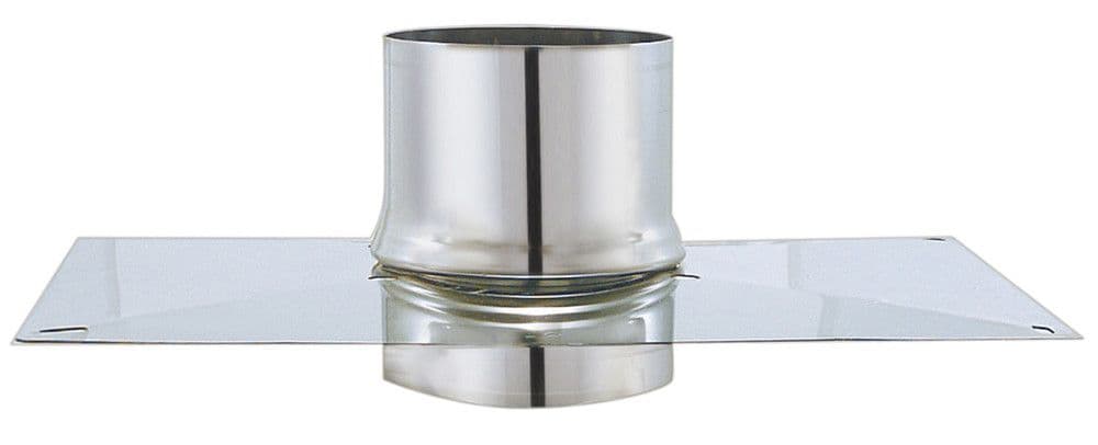 Van Marcke Pro Flex plaque d'obturation inox 350x450mm raccord tube souple D130 vue 1