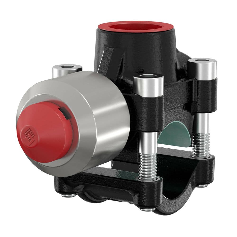 Flamco T-plus fonte DN 20 (3/4") x Rp 1/2" vue 1